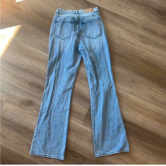 Pac-sun Light wash flare jeans with button fly - Picture 4 of 5